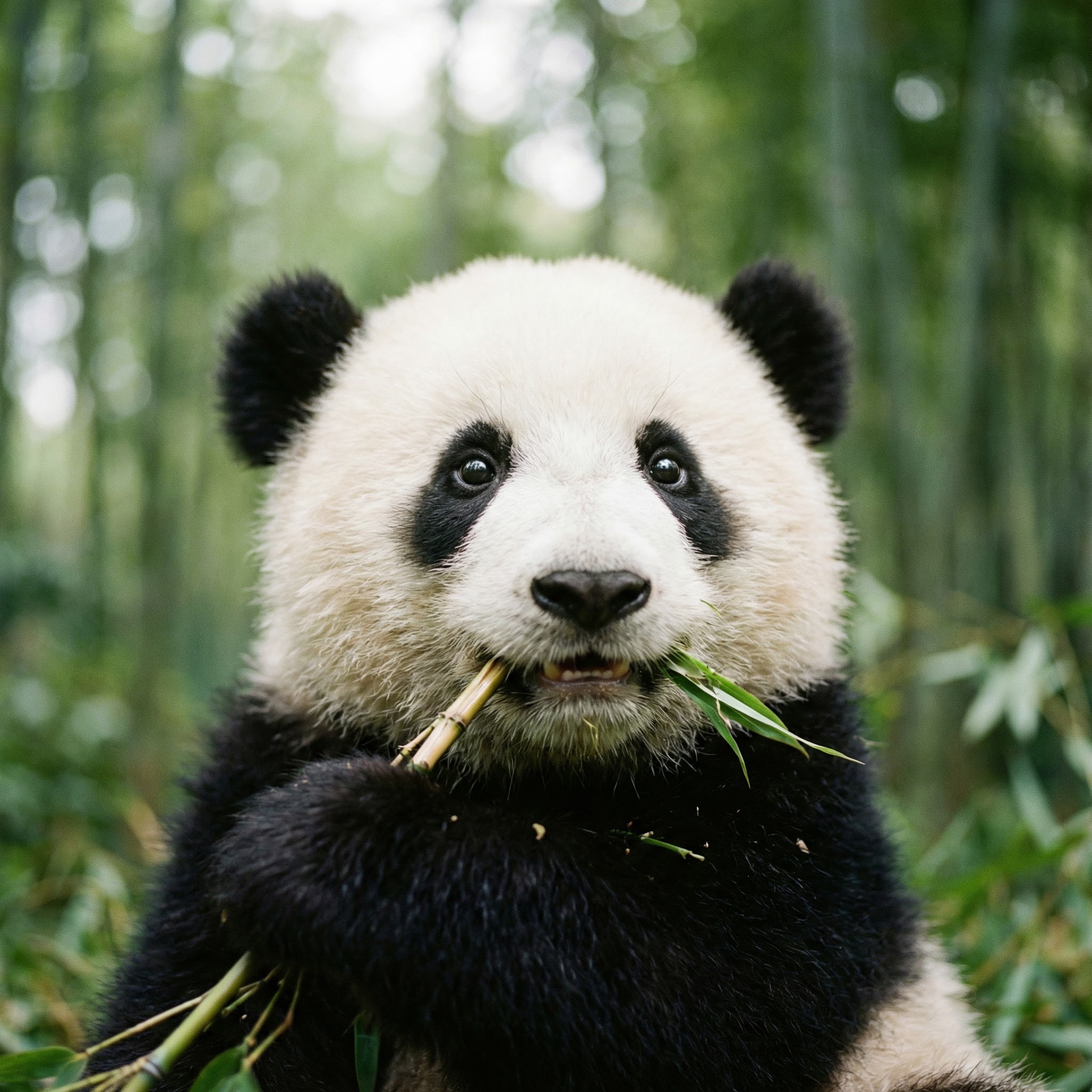 抖阴熊猫吃竹子视频